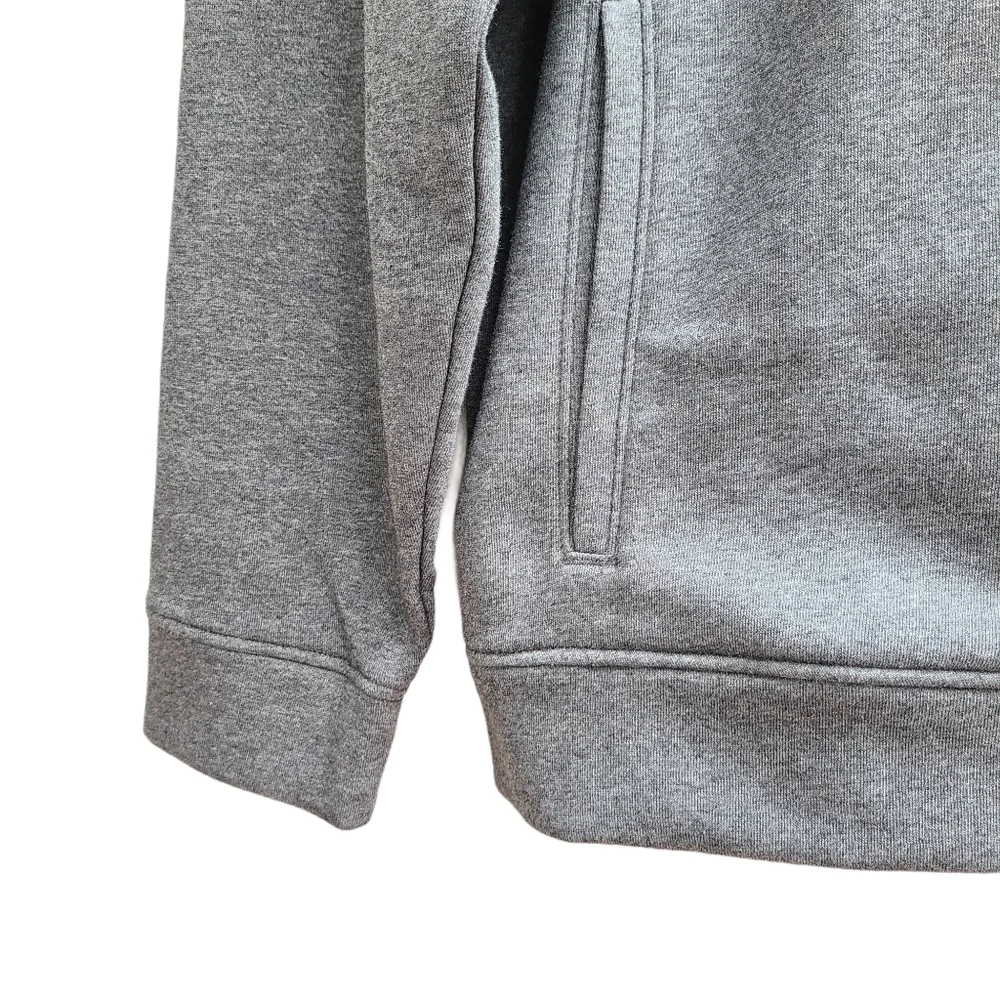 Calvin Klein Zipper Front Cotton Blend Sweatshirt Jacket, Size Large